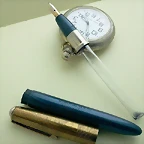 pluma de cartucho de vidrio de Monsieur-R