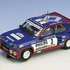 SCX RENAULT 5 MAXI TURBO PHILIPS 2007 6240 TECNITOYS 2