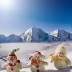 muñecos-de-nieve-navideños-con-mensaje-para-compartir-gratis-2014