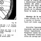 Montaje Rueda Delantera Sherpa