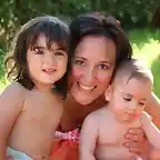 Raquel y niños