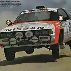 Nissan 240 RS 1984 Safari Mehta MARLBORO 00