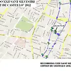 recorrido sant silvestre 2012