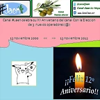 decismo segundo aniversario canal JAen