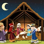 celebrando-el-nacimiento-de-jesucristo-en-navidad-postales-navide%C3%B1as-gratis