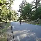 Mount Ventoux. Hacia mitad de subida