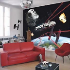FOTOMURAL STAR WARS MILENNIUM FALCON