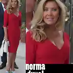 norma duval vestido roja 794