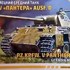 Zvezda - Sd.Kfz.171 Panzer V Ausf.D Panther - 1-35