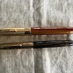 Dos Sheaffer rayas 1