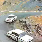 Ford Cortina Lotus & Alfa Romeo Giulia TI - TdF'64