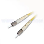 DIN PC Single Mode Fiber Optic Patch Cable