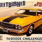 Revell Dodge Challenger RT \'70 groc