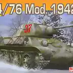 Dragon - T-34 Mod.1942 - 1-72