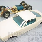 Ford Mustang Blanco interior azul chasis latn