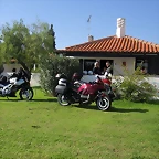 salida a Portugal tres motos y un auto Pedras del Rey 161