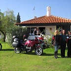 salida a Portugal tres motos y un auto Pedras del Rey 163