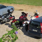 salida a Portugal tres motos y un auto Pedras del Rey 190