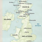 MAPA DE ESCOCIA