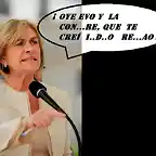 Evelyn Matthei contra Evo