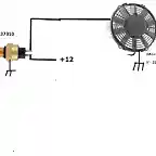 Electro ventilador de una velocidad Seat 600