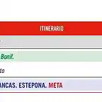 12 ETAPA HORARIO