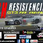 Cartel Resistencia GT3 6 horas 28-29 enero de 2017 Final 11-01-17