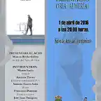 Cartel de la presentaci?n Otras  causas en Oria. 1 abril 2016