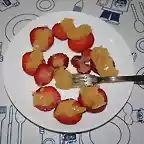 Fresas con crema