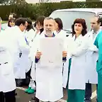 Manifestacion en apoyo de Alfonso Haya-Hosp.RT