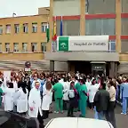 Manifestacion en apoyo de Alfonso Haya-Hosp.RT