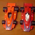 F1 Brabham BT45 naranja y rojo ruedas A