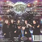 Proyecto Power - Puro Power Dos (2010) Trasera