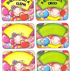 tarjetas bienvenida