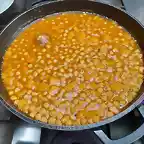 Garbanzos con calabaza