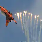 Royal Netherlands Air Force Demo Team. F-16