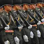 Fusileros del ejercito de Tailandia