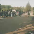 Una actividad tradicional del campo chileno son las carreras a la Chilena, como esta en la localidad