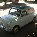 Fiat 600 techo de lona