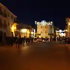 calle de la cruz de noche