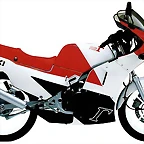Suzuki RG125 Gamma 1988 Red