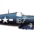 154. F4U-1C Corsair BuNo.82434 No.434 flown by Lt CL Vassey of VMF-441, Okinawa, April 1945