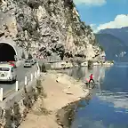 Lago D' Iseo -   Tunnel zwischen Sarnico und Lovere