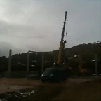 Obras polideportivo Otero
