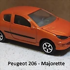 Peugeot 206  - Majorette