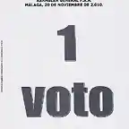 1 VOTO