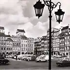 Warschau - Markt mit Altstadt