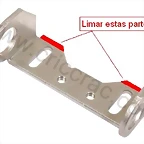 PF-1309AN-01 Soporte Plafit eje posterior