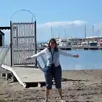 yo en la playa