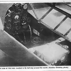 DH 88 cockpit